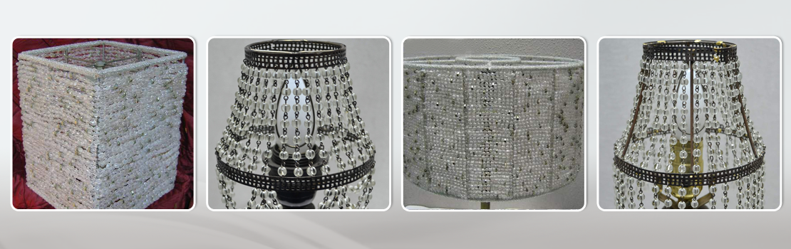 Lamp Shade Manufacturer, Crystal Bling Lamp Shades